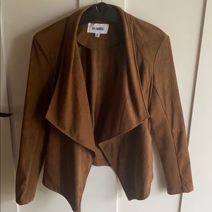 Brown Faux Suede BB Dakota jacket
